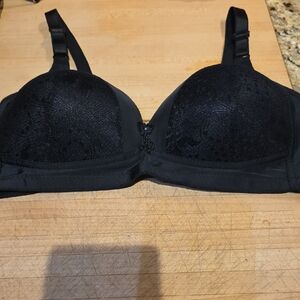 Elegant Black Lace Bra